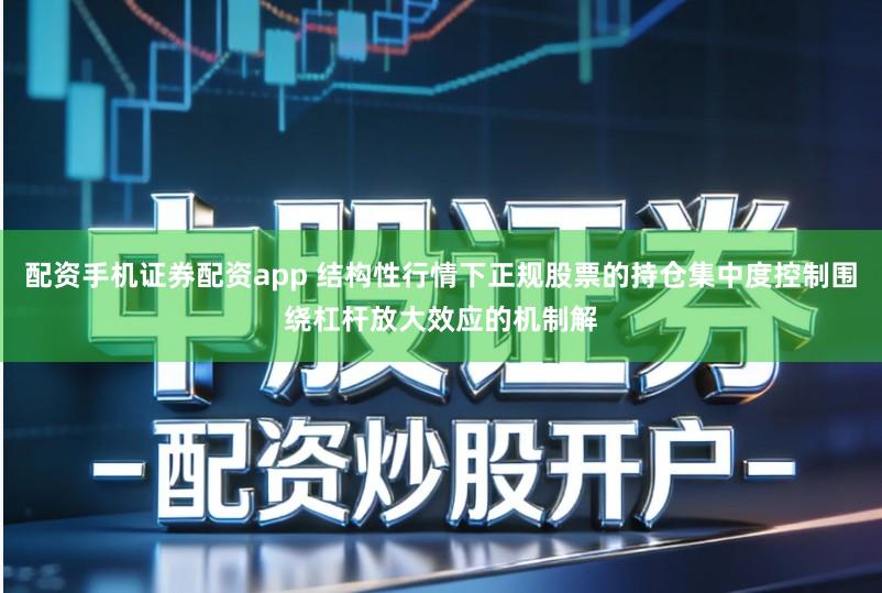 配资手机证券配资app 结构性行情下正规股票的持仓集中度控制围绕杠杆放大效应的机制解