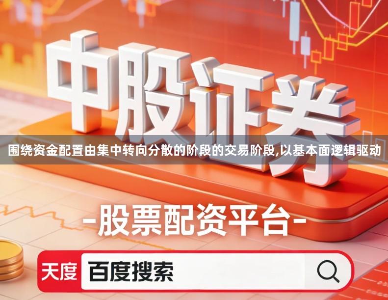 围绕资金配置由集中转向分散的阶段的交易阶段,以基本面逻辑驱动